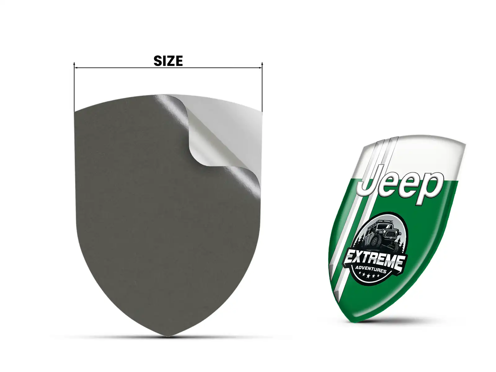 Jeep Pegatinas Negocio Personalizadas X Máximo Resistente
